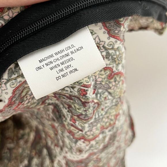 Vintage 90s Y2K Thalia Sodi Babydoll Tank Top Small Brown Floral Bow Deadstock - Picture 8 of 10